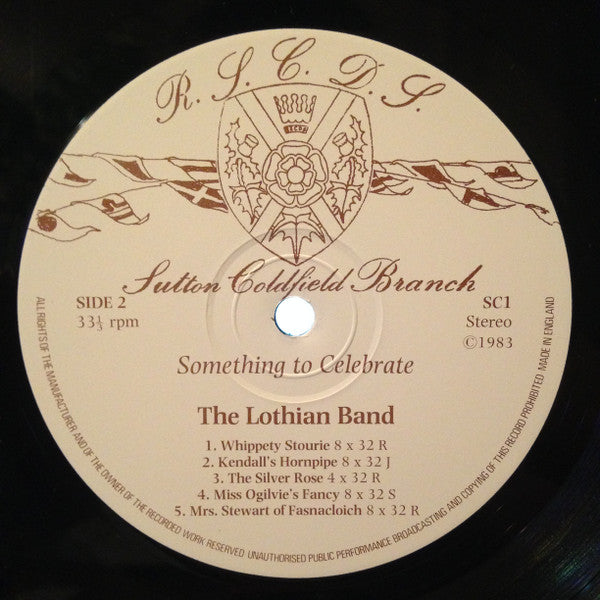 The Lothian Band* : Something To Celebrate (LP, Album)