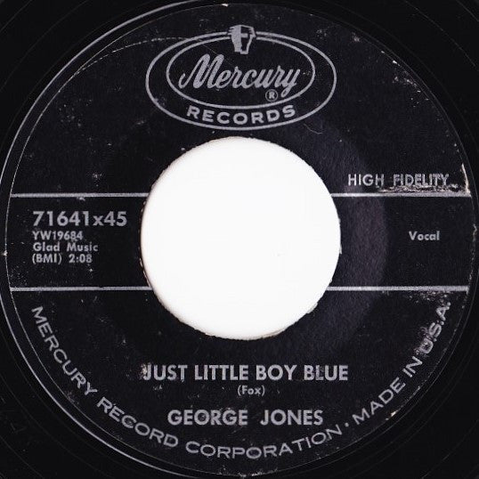 George Jones (2) : Out Of Control (7", Single, Styrene)