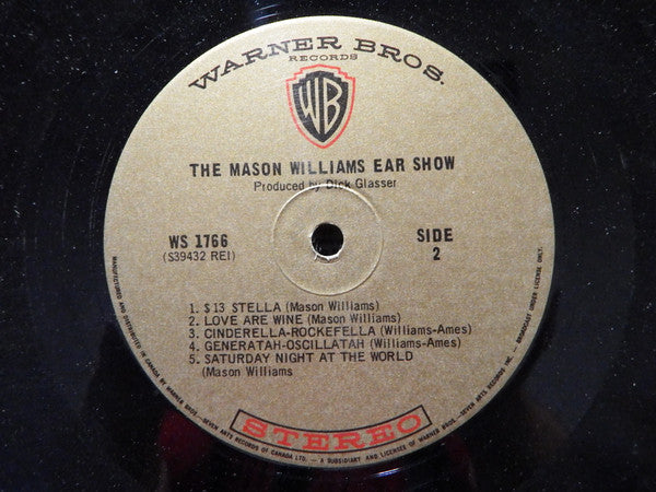 Mason Williams : The Mason Williams Ear Show (LP, Album)