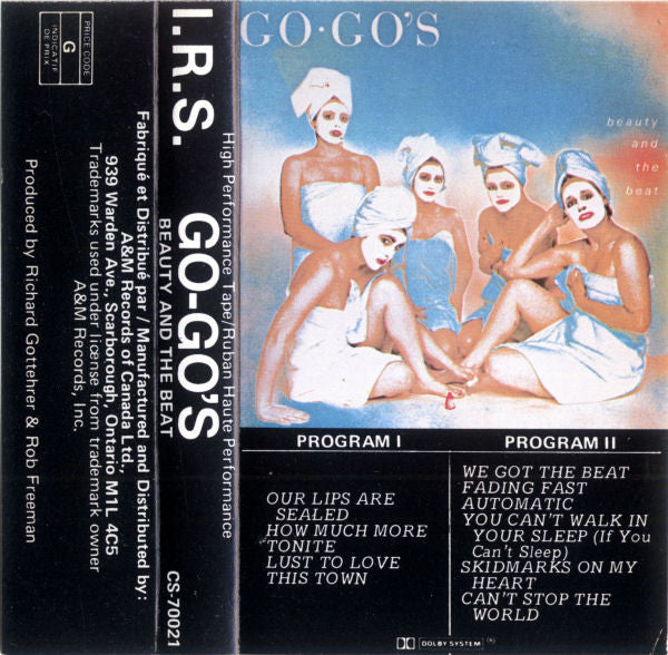 Go-Go's : Beauty And The Beat (Cass, Album, Dol)