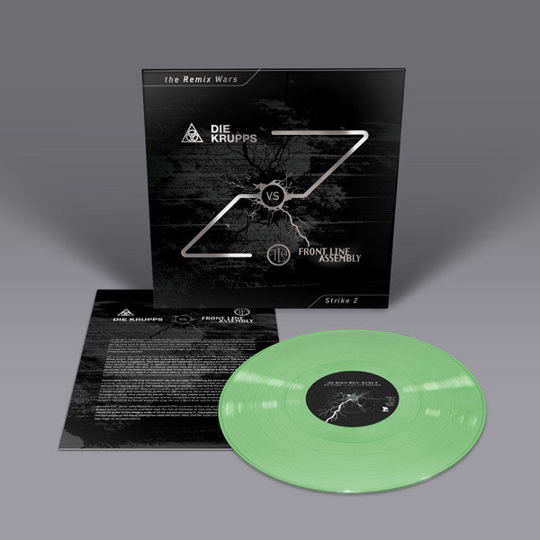 Die Krupps vs. Front Line Assembly : The Remix Wars: Strike 2 (LP, Ltd, RE, S/Edition, Gre)