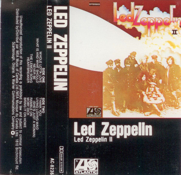 Led Zeppelin : Led Zeppelin II (Cass, Album, RE, Dol)