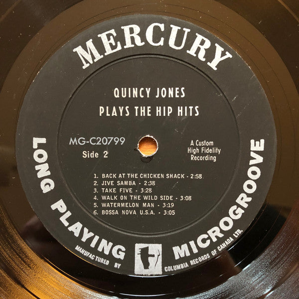 Quincy Jones : Plays Hip Hits (LP, Album, Mono)