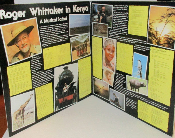 Roger Whittaker : Roger Whittaker In Kenya - A Musical Safari (LP, Album)
