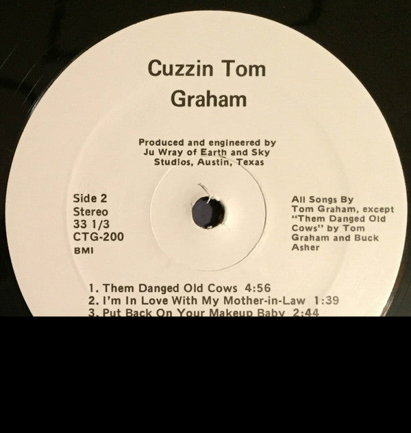 Cuzzin Tom Graham : I Can Scratch Where You Can't When It Itches (LP, Album)