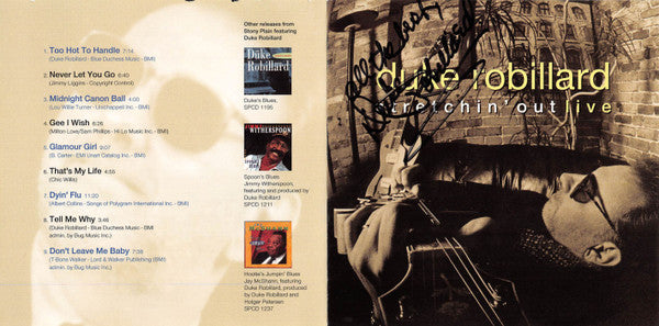 Duke Robillard : Stretchin' Out Live (CD, Album)