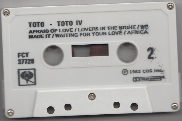 Toto : Toto IV (Cass, Album, Dol)