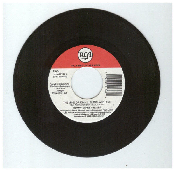Tommy Shane Steiner : What If She's An Angel (7", Single)