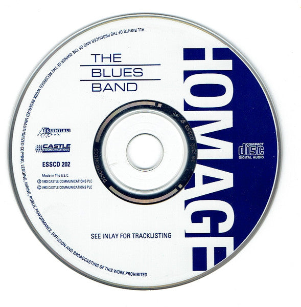 The Blues Band : Homage (CD, Album)