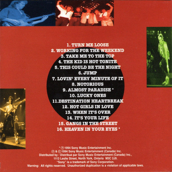 Loverboy : Classics - Their Greatest Hits (CD, Comp, Club)