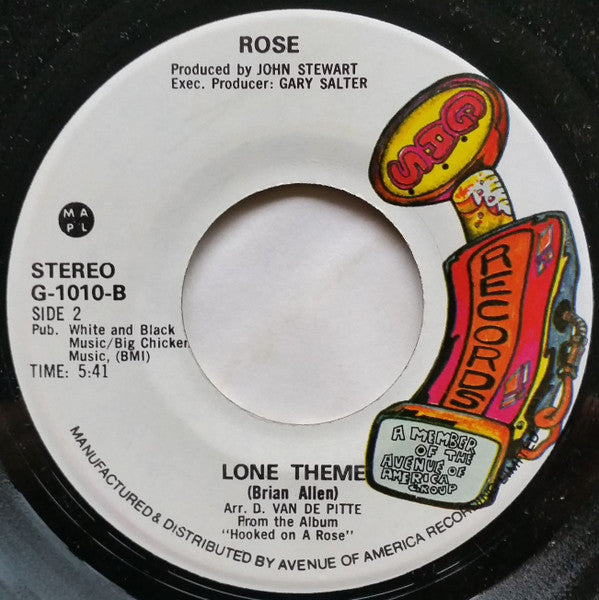 Rose (22) : All I Really Need (7", Single)