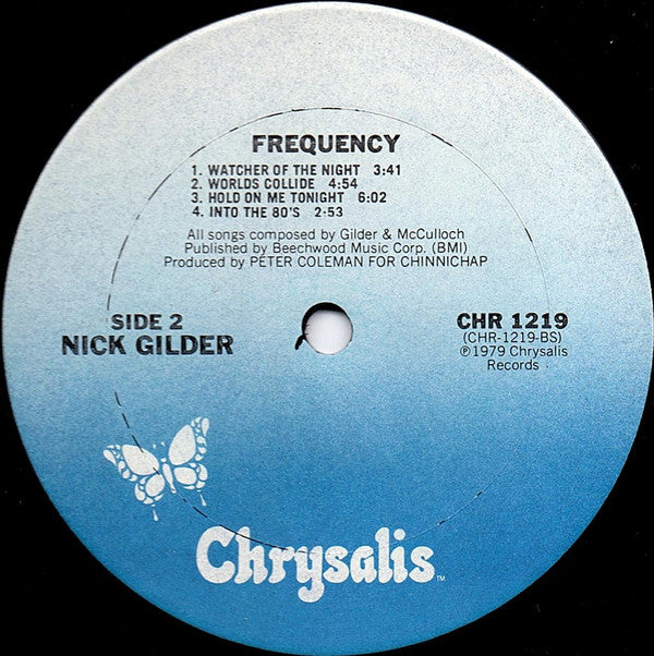 Nick Gilder : Frequency (LP, Album, San)