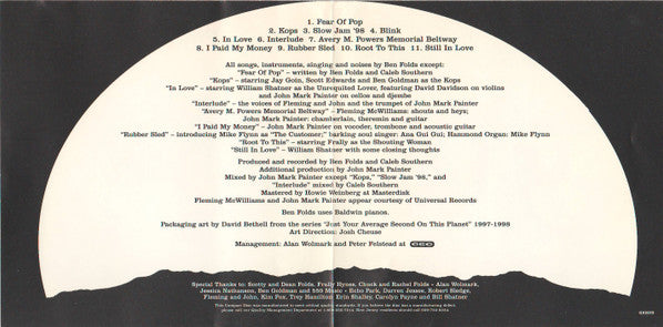 Fear Of Pop : Volume I (CD, Album, Club)