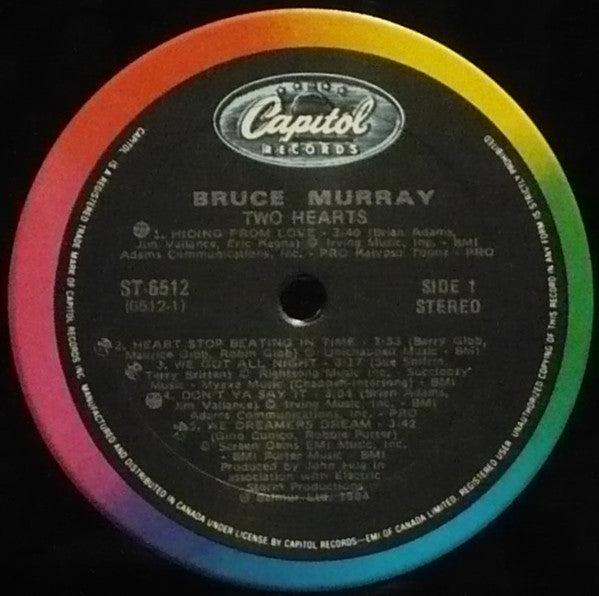 Bruce Murray : Two Hearts (LP, Album)
