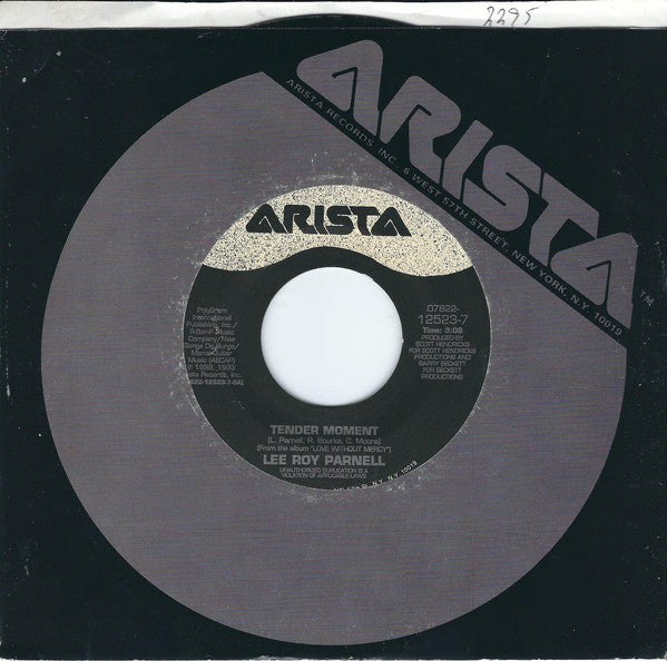 Lee Roy Parnell : Tender Moment (7", Single)