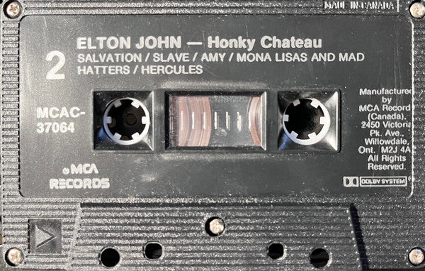 Elton John : Honky Château (Cass, Album, RE, Dol)