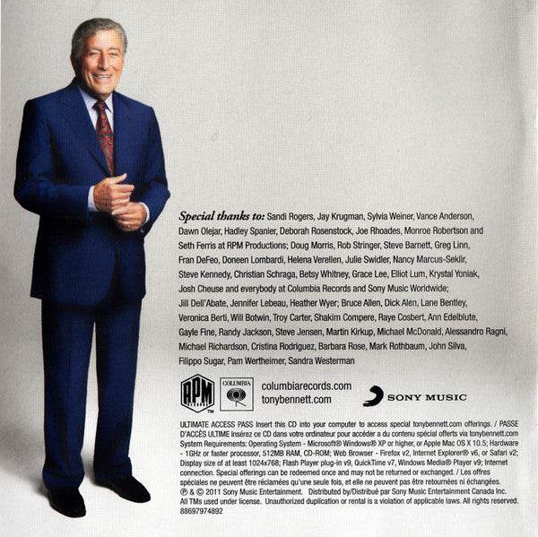 Tony Bennett : Duets II (CD, Album, Enh)