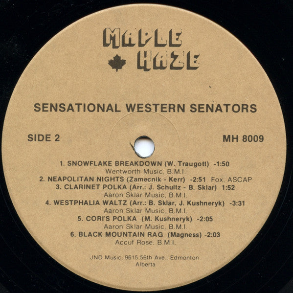 Western Senators : The Sensational Western Senators (LP, Album)