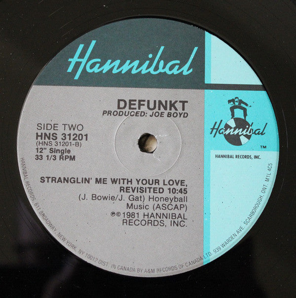 Defunkt : Razor's Edge / Stranglin' Me With Your Love (12", Single)