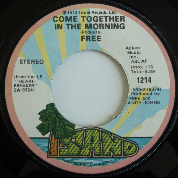 Free : Travellin In Style (7", Single)