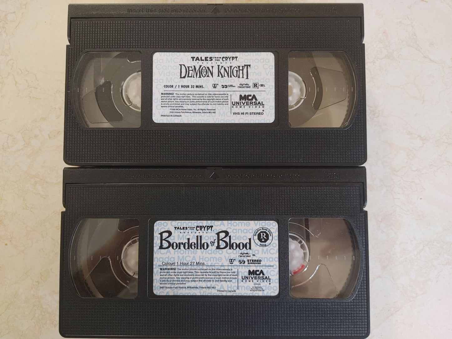 Tales From The Crypt Combo VHS