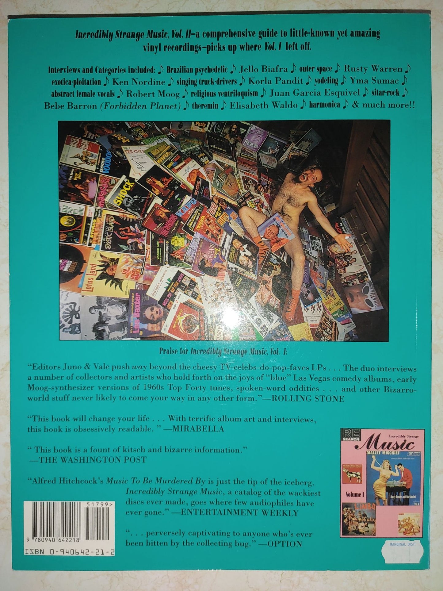 Incredibly Strange Music Volume Two Novel