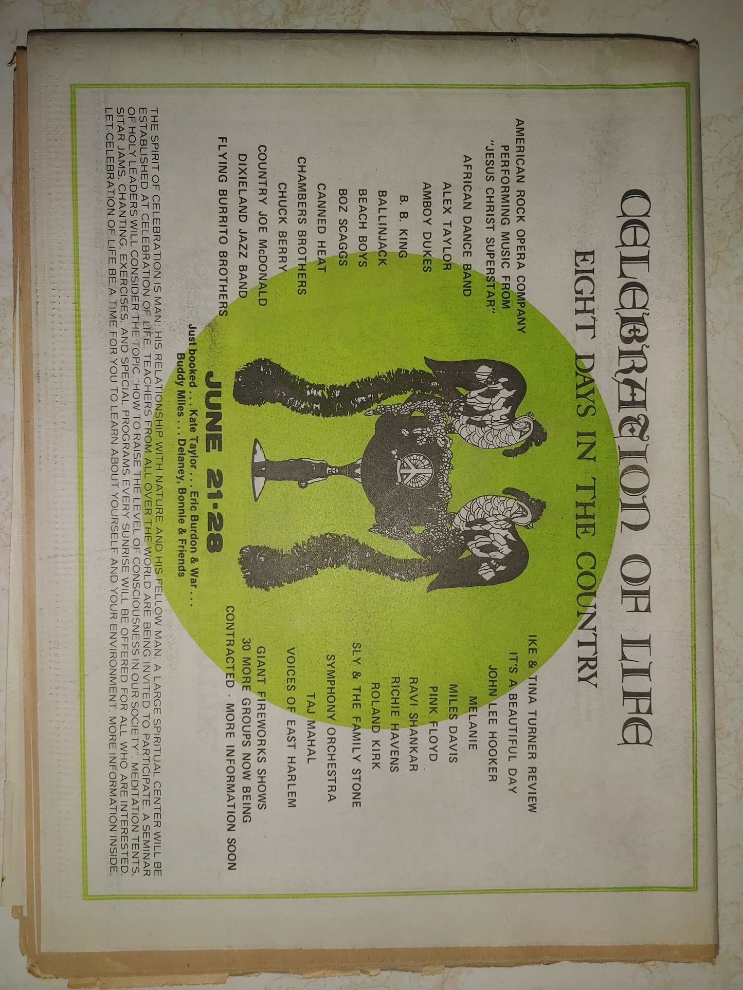 Rolling Stone Magazine May 27, 1971 Issue # 83 Country Joe McDonald