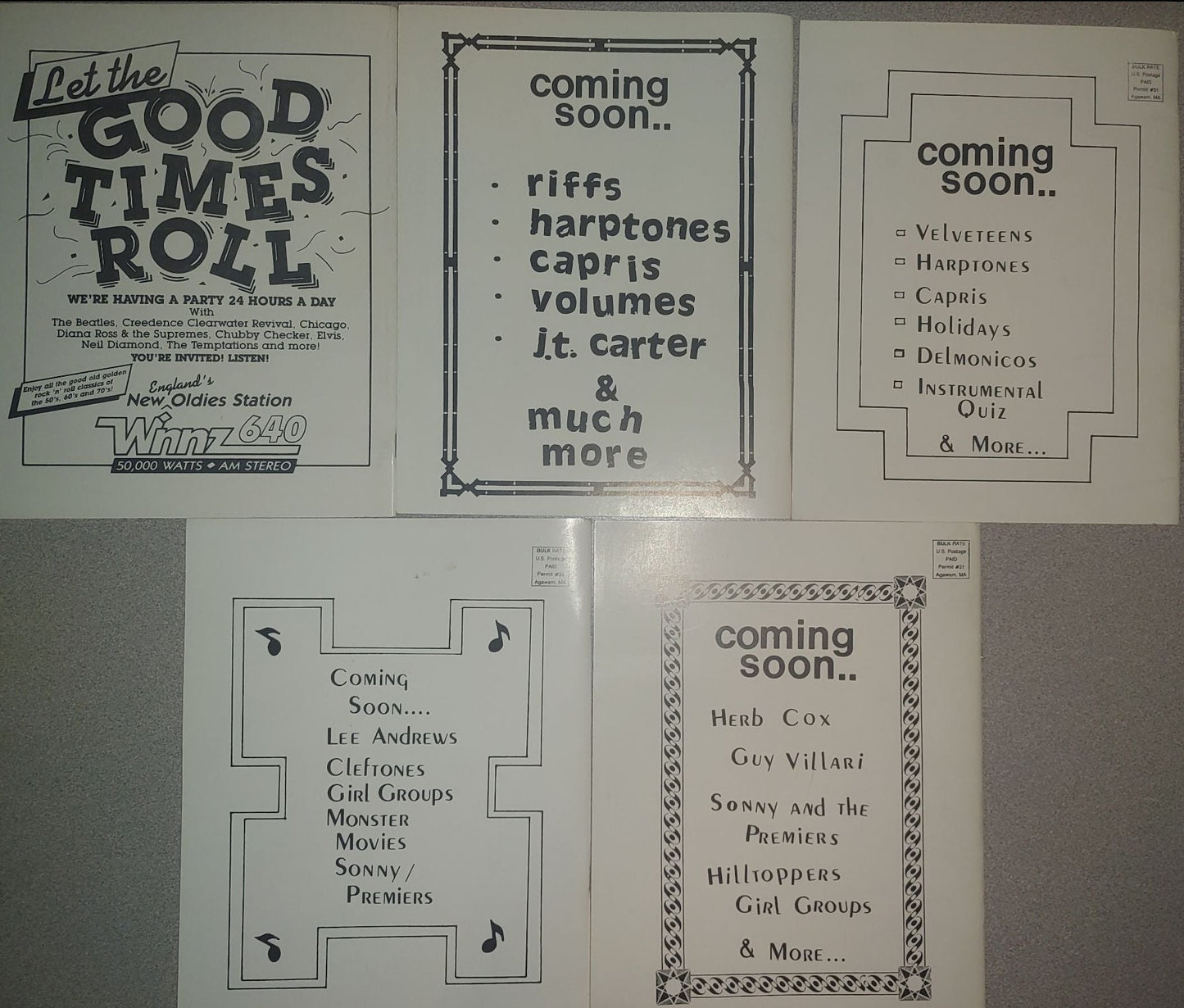 Echoes of the Past Music Magazine Issues 1 - 5