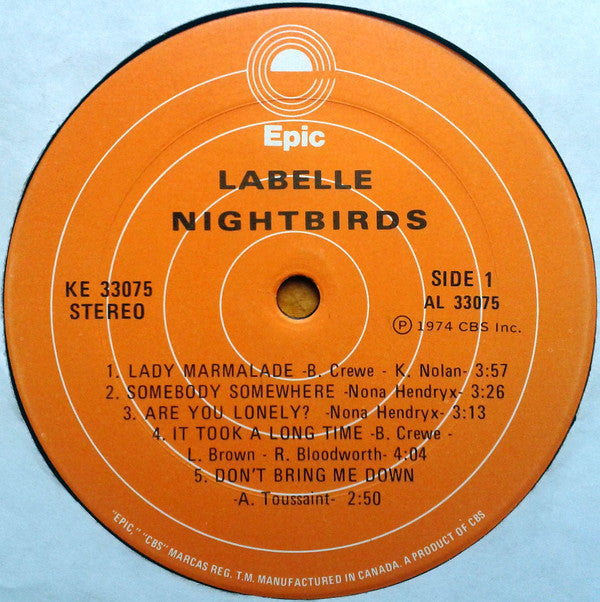 LaBelle : Nightbirds (LP, Album)