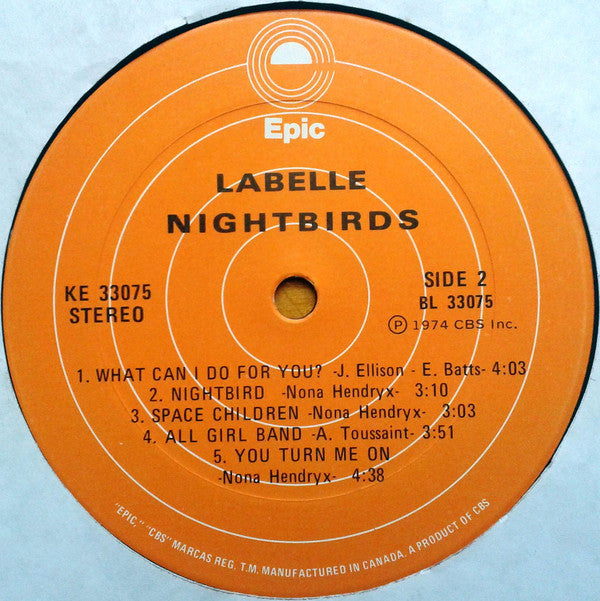 LaBelle : Nightbirds (LP, Album)