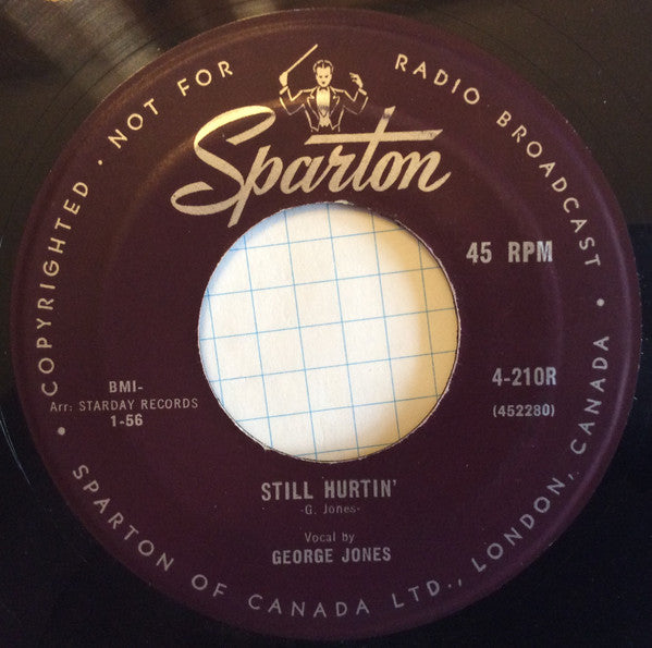 George Jones (2) : Still Hurtin' / What Am I Worth (7", Single)