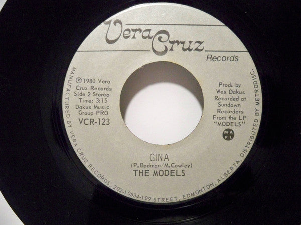 The Models (7) : Get A Hold Of Your Life (7", Single)