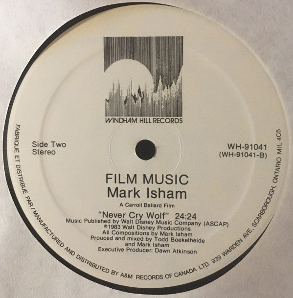 Mark Isham : Film Music (LP, Album)