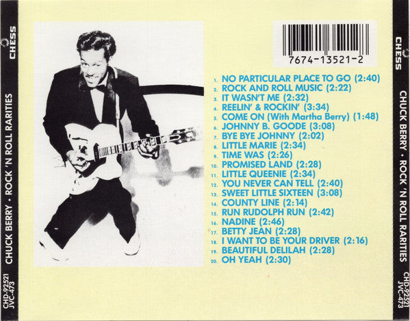 Chuck Berry : Rock 'N Roll Rarities (CD, Comp)