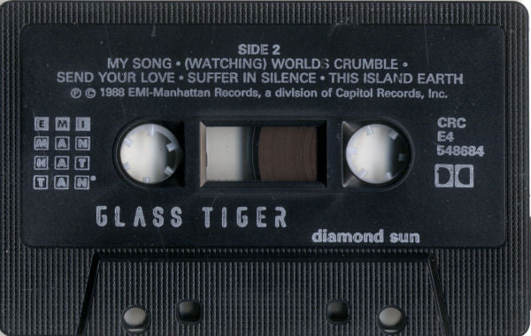 Glass Tiger : Diamond Sun (Cass, Album, Club, Dol)