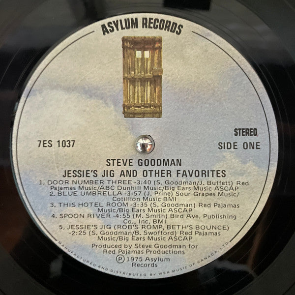 Steve Goodman : Jessie's Jig & Other Favorites (LP, Album)