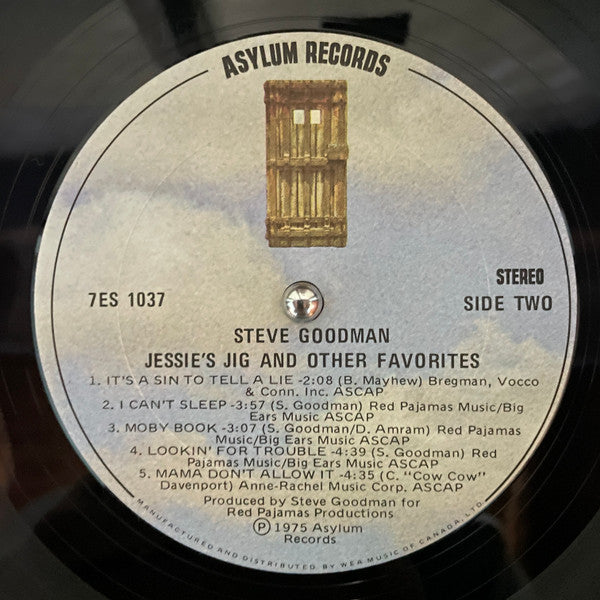 Steve Goodman : Jessie's Jig & Other Favorites (LP, Album)