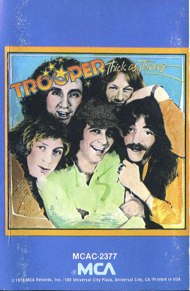 Trooper (4) : Thick As Thieves (Cass, Album)