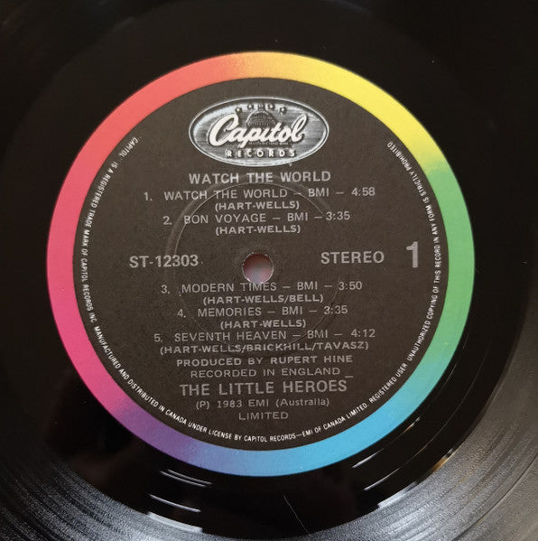 Little Heroes : Watch The World (LP, Album)