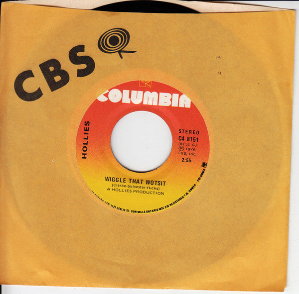 Hollies* : Wiggle That Wotsit (7", Single)