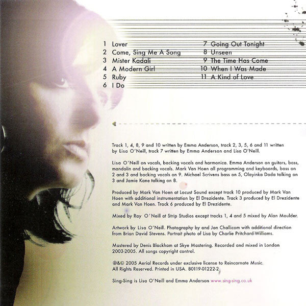 Sing-Sing : Sing-Sing And I (CD, Album)