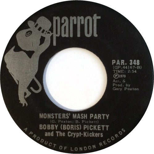 Bobby (Boris) Pickett And The Crypt-Kickers : Monster Mash (7", Single)