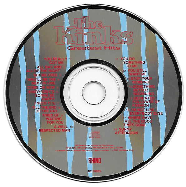 The Kinks : Greatest Hits (CD, Comp)