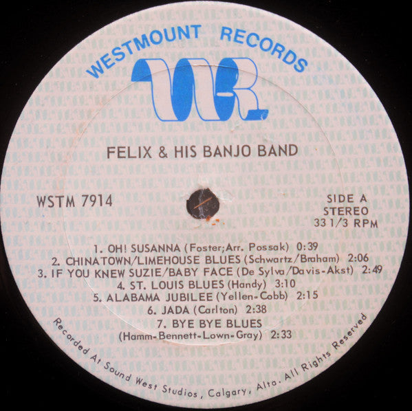 Felix Possak : Felix & His Banjo Band (LP)