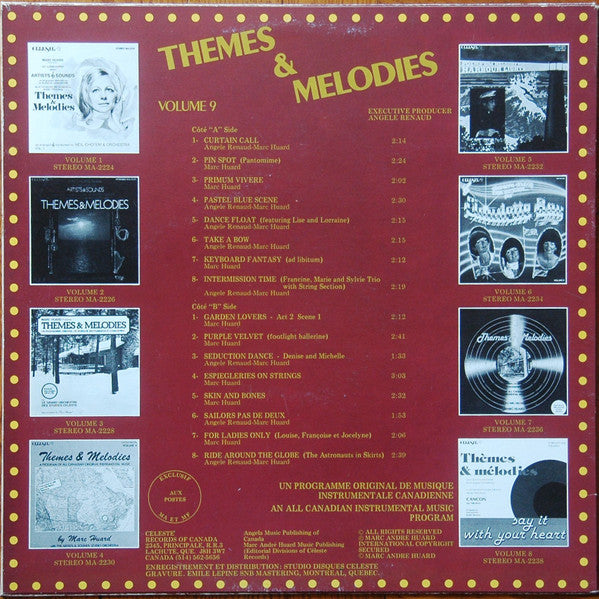 New All Girl Orchestra : Themes & Melodies, Volume 9 (LP, Album)