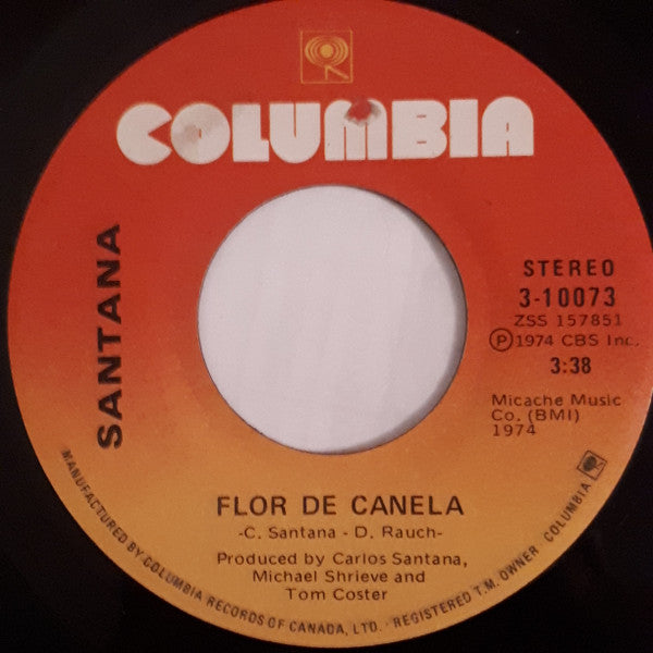 Santana : Mirage (7")