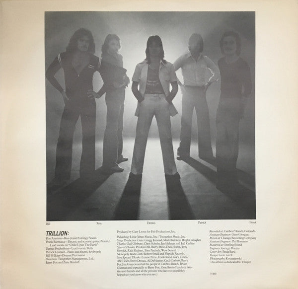 Trillion (3) : Trillion (LP, Album, RE)