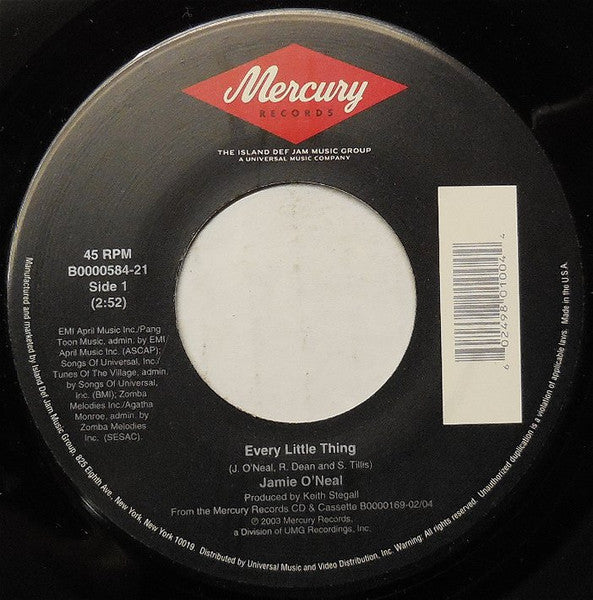 Jamie O'Neal : Every Little Thing (7", Single)