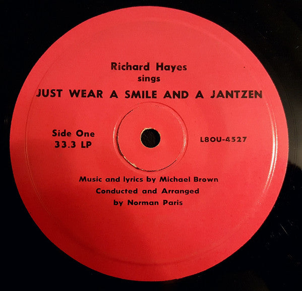 Richard Hayes / Eddy Manson : Just Wear A Smile And A Jantzen / Nightbeat (7")