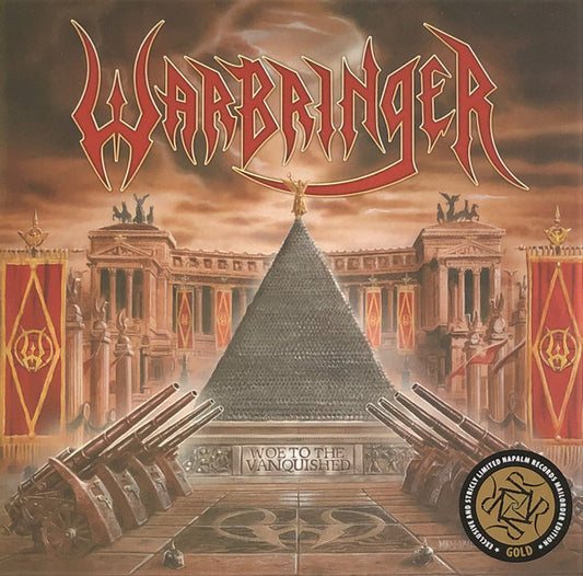 Warbringer : Woe To The Vanquished (LP, Album, Ltd, Gol)